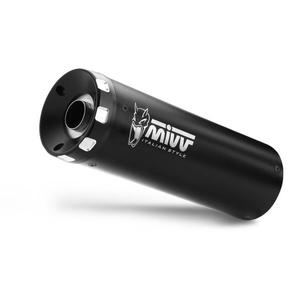 MIVV HR1 Black steel exhaust approved Honda CMX500 Rebel 2022-2024