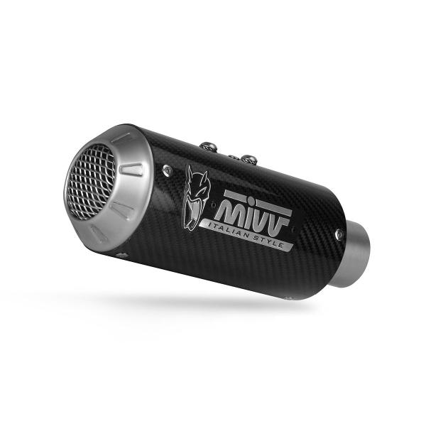 MIVV MK3 Carbon exhaust Racing Husqvarna Svartpilen 125 2021-2023