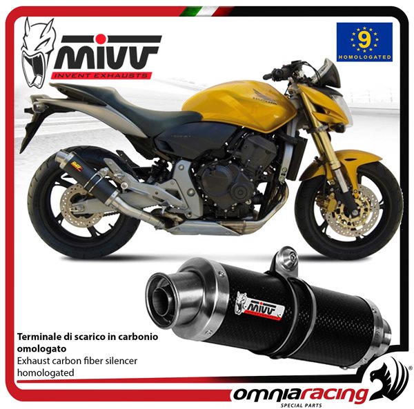 Scarico MIVV GP Carbonio omologato Honda Hornet 600 2007-2013