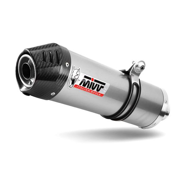 MIVV Oval Titanium with carbon end cap exhaust approved KTM 690 Enduro R 2021-2024