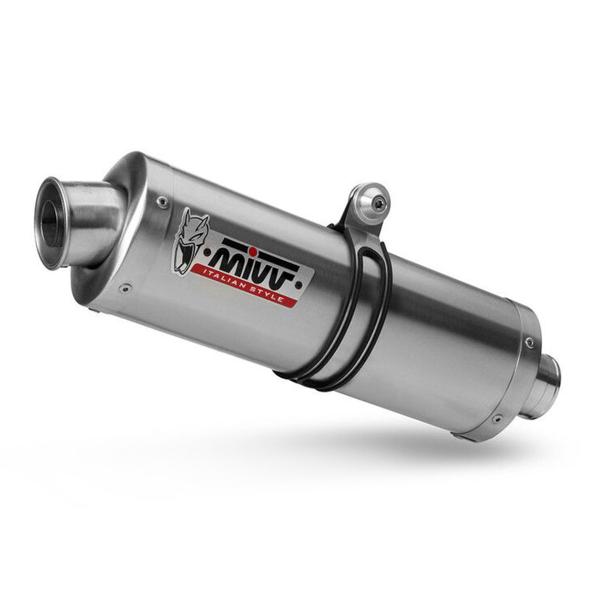 MIVV Oval Steel exhaust approved Royal Enfield Himalayan 410 2021-2023