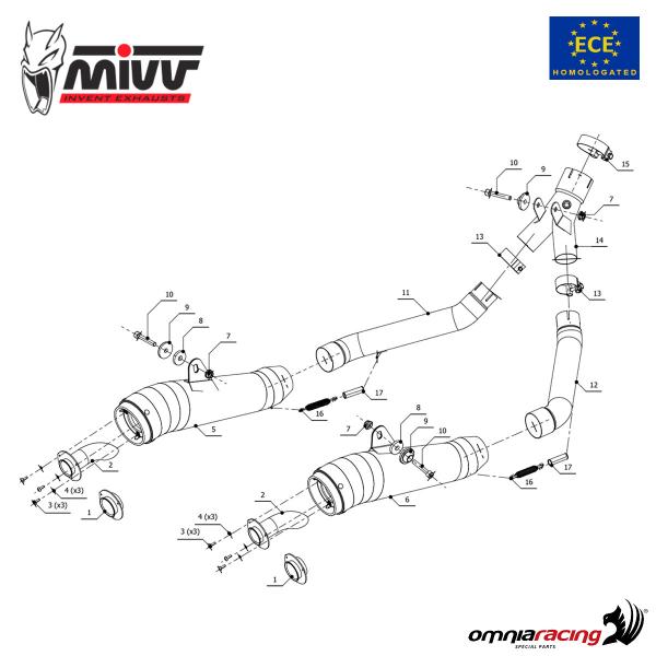 COPPIA TERMINALI SCARICO li/re AMG-Look W205 GLE C292 W166 GLC W253