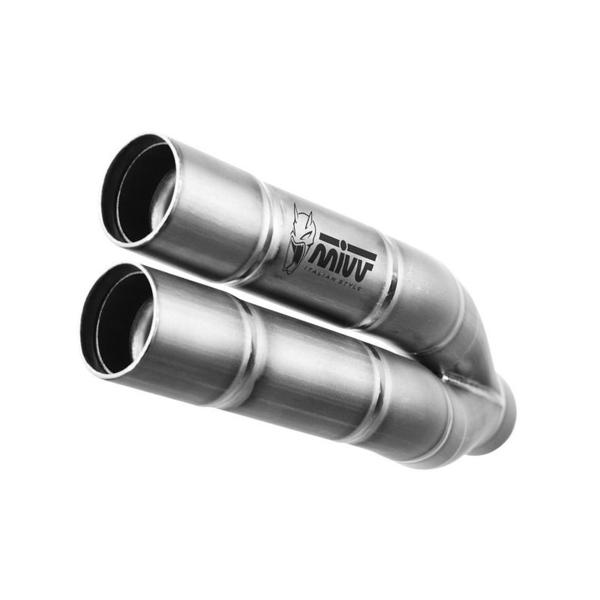MIVV Double Gun Steel exhaust Racing Suzuki GSXS750 2017-2020