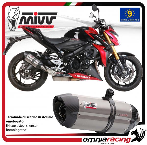 Scarico MIVV Suono Acciaio omologato Suzuki GSXS1000/1000 F 2015-2020
