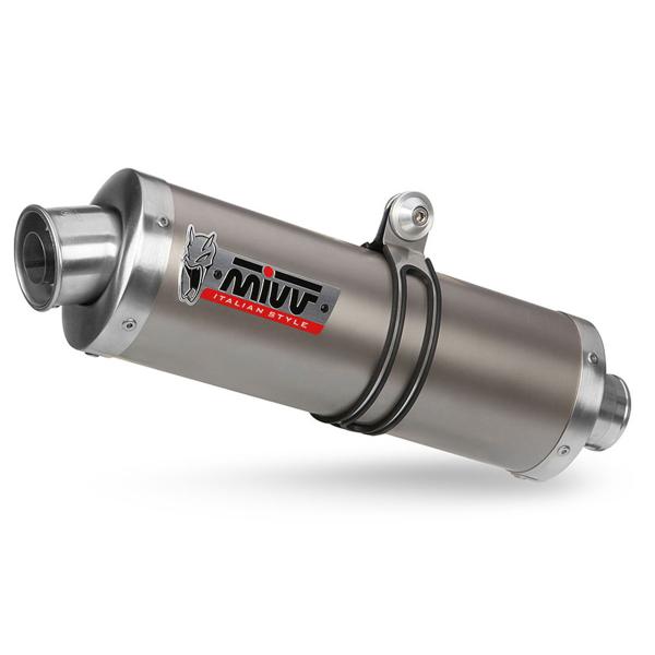 Scarico MIVV Oval Titanio omologato Yamaha Tenere 700 2019-2025