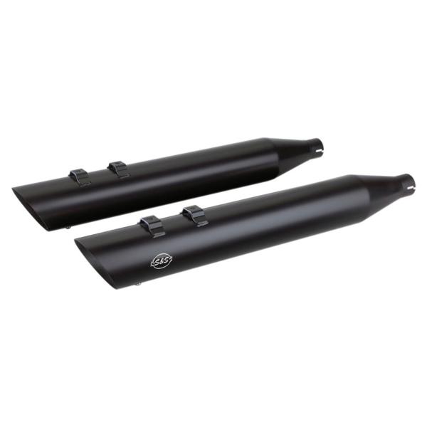 Scarichi S&S neri Slash Cut Harley Davidson FLHT1450 Electra Glide 1999-2000