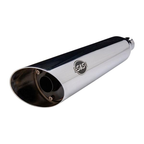 Scarichi S&S cromati Slash Cut Harley Davidson FLDE1750 Softail Deluxe 107 ABS 2018-2019