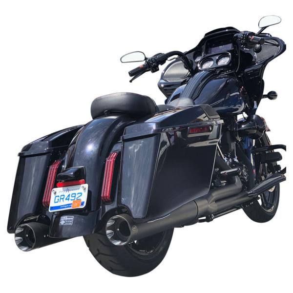 S&S black exhaust Shadow Harley Davidson FLHR1340 Road King 1998