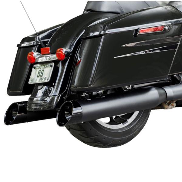 Scarichi S&S neri MK45 Harley Davidson FLHT1450 Electra Glide 1999-2000