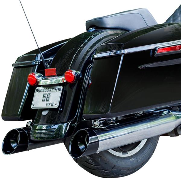 Scarichi S&S cromati MK45 Harley Davidson FLHT1450 Electra Glide 1999-2003