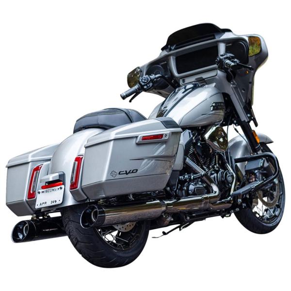 Scarichi S&S cromati fume MK45 Harley Davidson FLHXSE1977 Street Glide CVO 121 ABS 2023