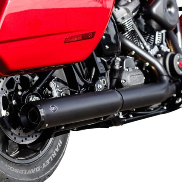 Scarico S&S nero Grand National Harley Davidson FXLRST1923 Softail Low Rider ST 117 H.O. ABS 2025