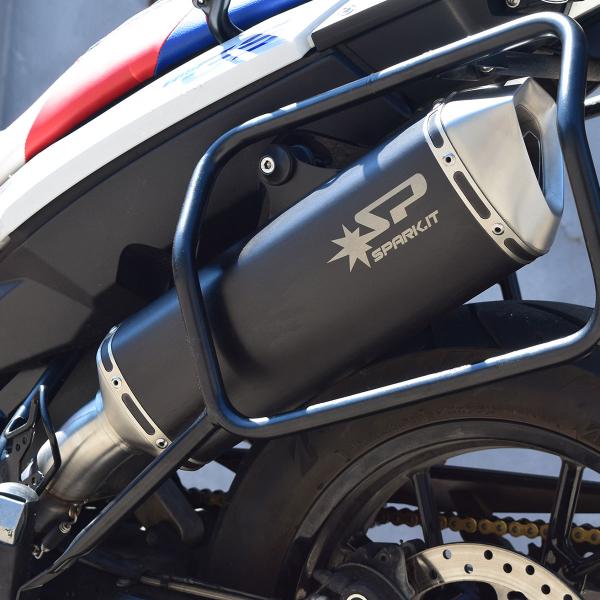 Spark exhaust BMW F800GS 2008-2017 | Force Dark approved