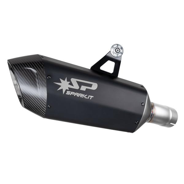 Scarico Spark BMW R1300GS 2023-2025 | Fighter Evo Acciaio nero omologato