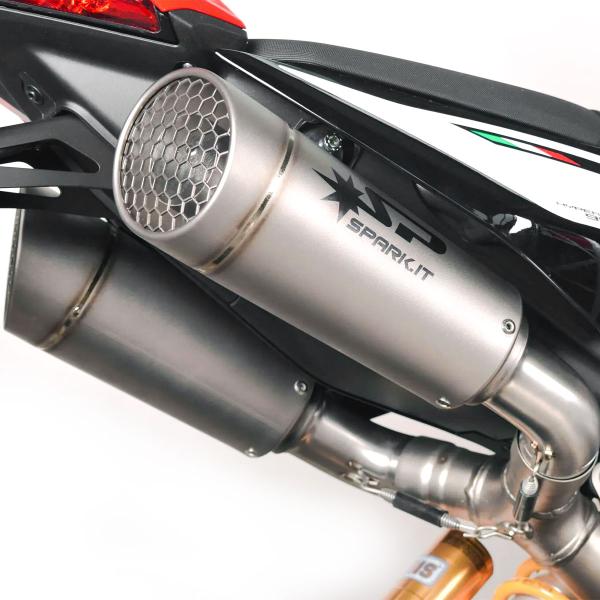 Scarico Spark Ducati Hypermotard 950 2019-2024 | GRID-O titanio omologato