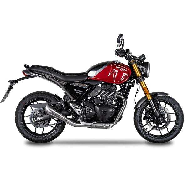 Scarico Spark Triumph Speed 400 2024-2025 | Evo5 acciaio omologato
