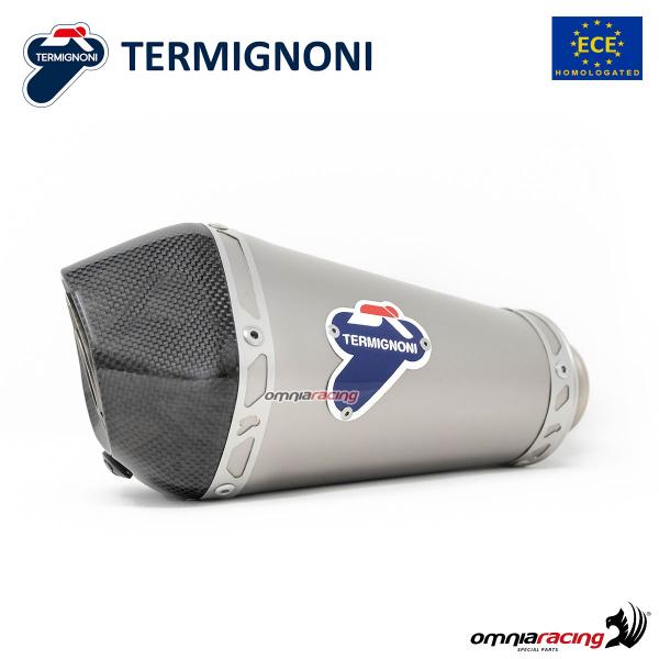 Termignoni CONICAL terminale di scarico in titanio omologato per BMW S1000RR 2019>