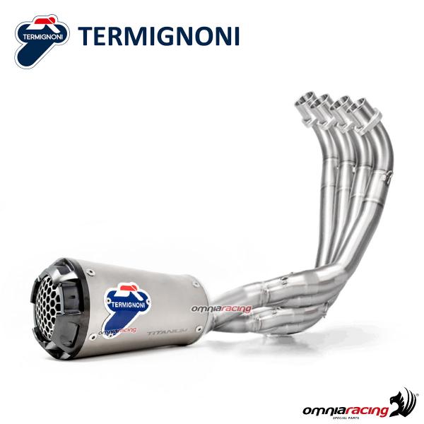Termignoni GP2R-RHT impianto di scarico completo acciaio racing decatalitico per Honda CB650R 19>
