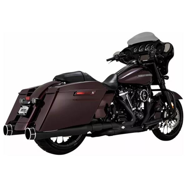 Vance&hines black exhausts Torquer 450 Harley Davidson Electra Glide Ultra Classic 107 2017