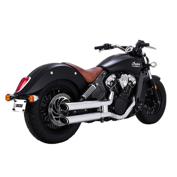 Vance&hines black exhausts Twin Slash Indian Scout 69 ABS Bobber 2018-2021
