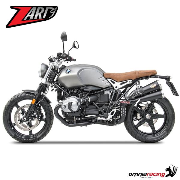 Scarico ZARD THUNDERBOLT Acciaio nero Racing BMW RnineT Scrambler 2017-2020