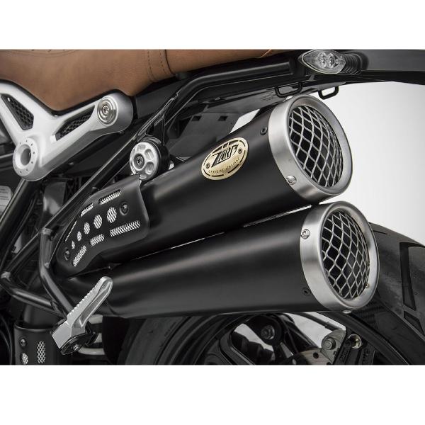 Scarico ZARD THUNDERBOLT Acciaio nero omologato BMW RnineT Scrambler 2021-2023