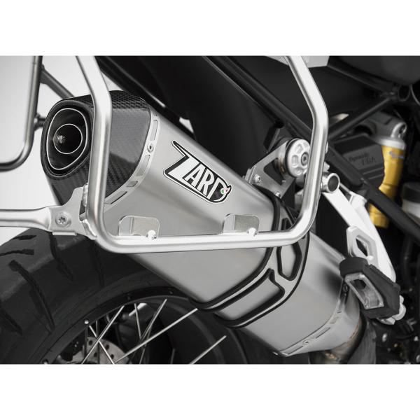 Scarichi ZARD PENTA Acciaio omologato fondello carbonio BMW R1200GS 2013-2016