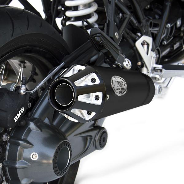 ZARD black steel exhausts Racing BMW RnineT 2015-2020