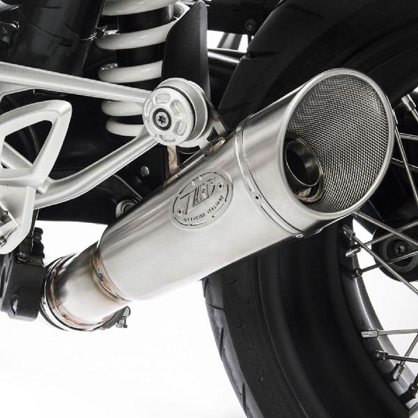 ZARD GP steel exhaust slip-on Racing BMW RnineT Racer 2017-2020