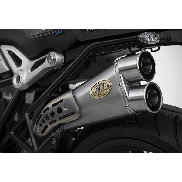 ZARD SPECIAL steel exhaust slip-on approved BMW RnineT 2017-2020