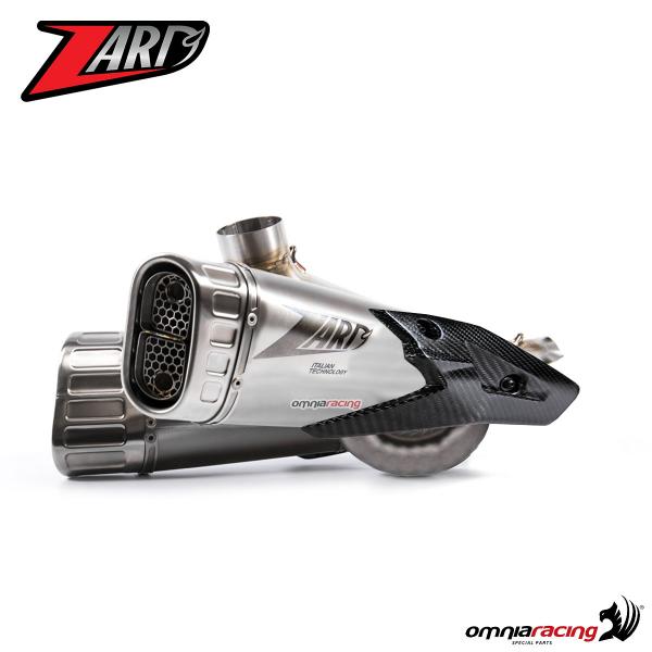 Terminale scarico Zard racing racing titanio Ducati Streetfighter V4 2020-2022