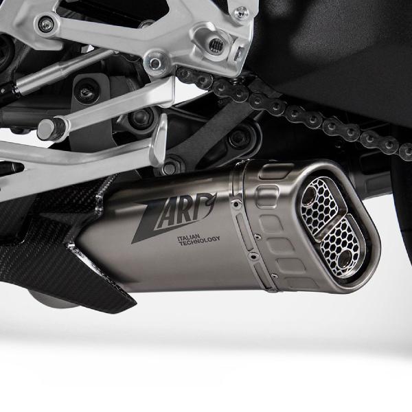 Scarichi ZARD COMPENSED Titanio Racing fondello titanio Ducati Streetfighter V4 2020-2023