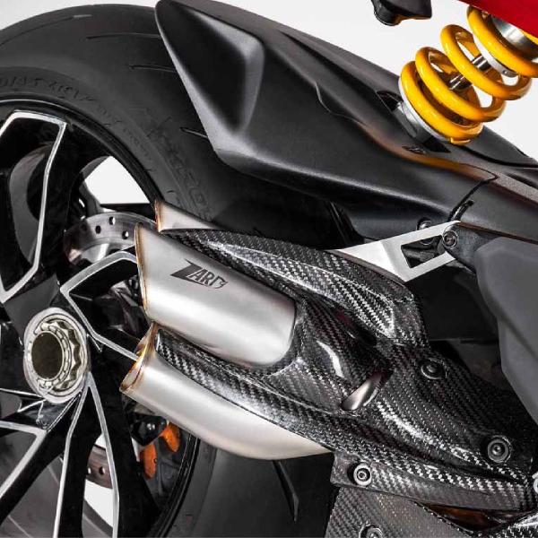 ZARD Exhaust Ducati Diavel V4 2023-2024 Steel Racing Predator BOX