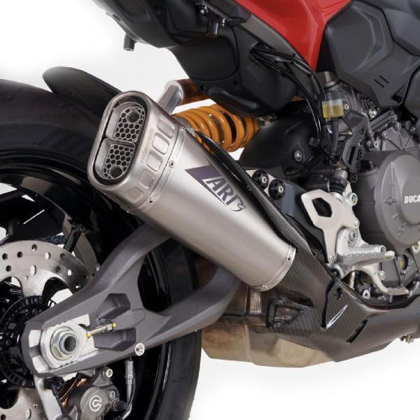 ZARD Exhaust Ducati Streetfighter V2 2025-2026 Titanium racing Short Line