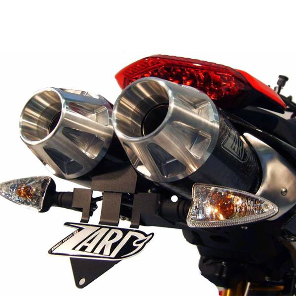 Scarico ZARD TOP GUN Acciaio Racing Ducati Hypermotard 796 2007-2012