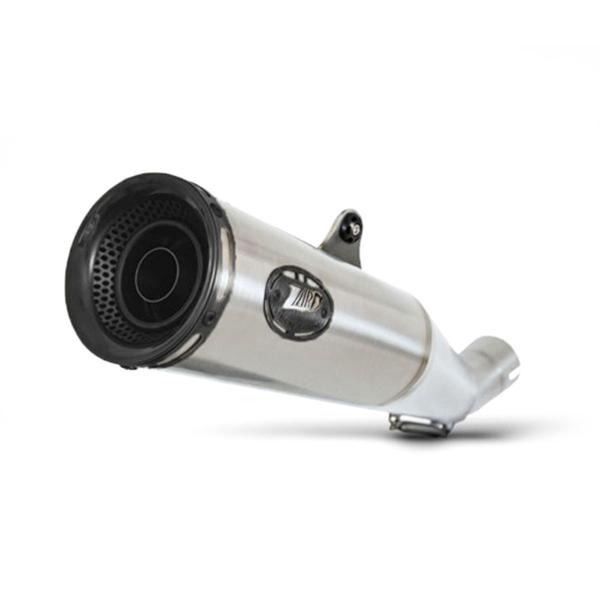 Scarico ZARD ZUMA Acciaio omologato fondello nero Ducati Scrambler Desert Sled 2017-2019