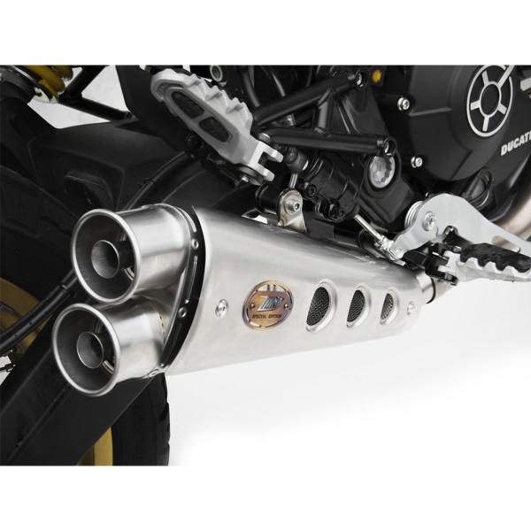 ZARD SPECIAL steel exhaust slip-on Racing Ducati Scrambler 800 2021-2022
