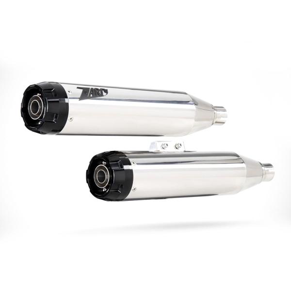 Scarichi Zard SOVRAPPOSTI Acciaio Racing Harley Davidson Low Rider 2017-2024