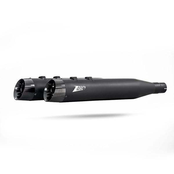 ZARD exhaust Harley-Davidson Road King 2017-2024 Black Steel approved