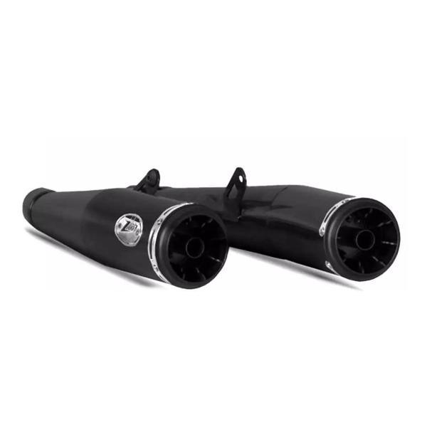 ZARD black steel exhausts Racing Moto Guzzi V7 850 2021-2023