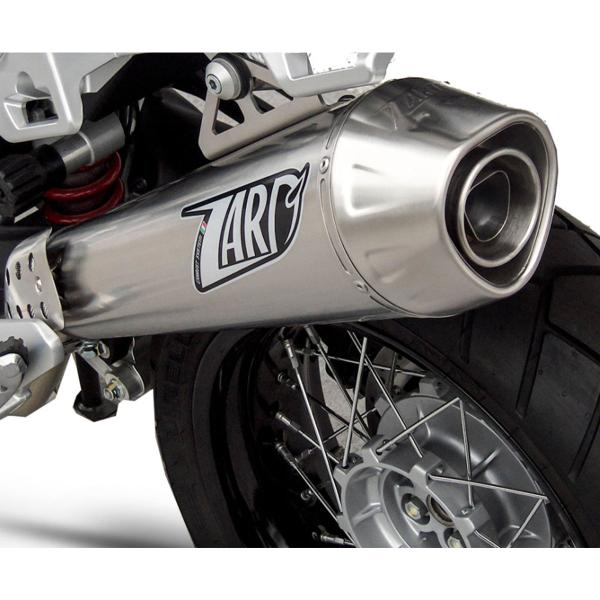 Scarico ZARD CONICAL Acciaio omologato Moto Guzzi Stelvio 2011-2016