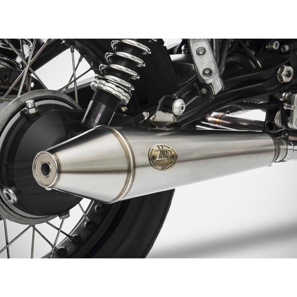 ZARD CONICAL steel exhausts Racing Moto Guzzi V7II Stone 2008-2017