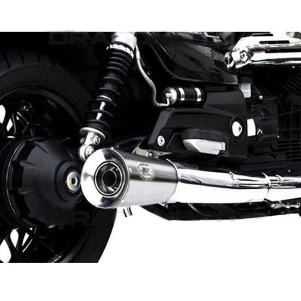 Scarichi ZARD Acciaio lucido Racing Moto Guzzi California 2014-2019