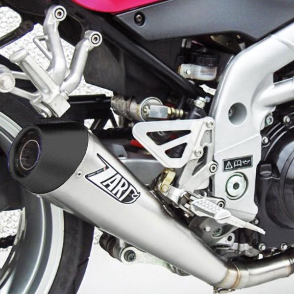 ZARD CONICAL steel exhaust slip-on Racing Triumph Speed Triple 955 2002-2004