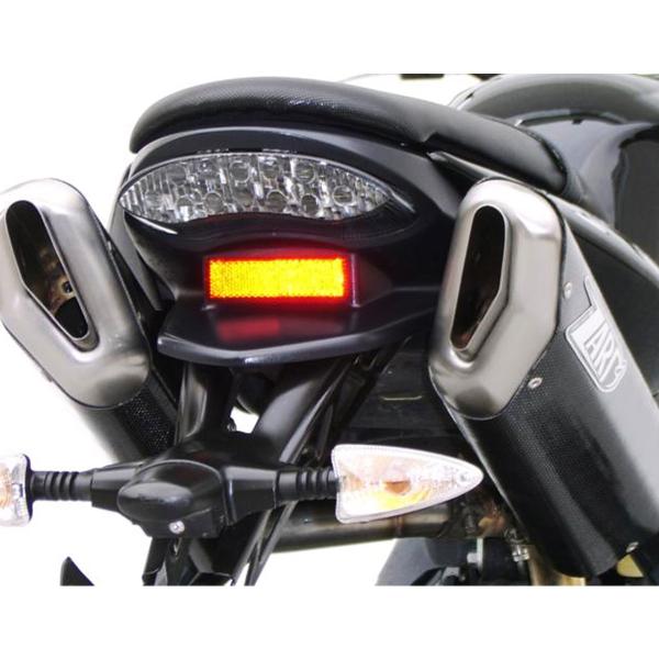 Scarichi ZARD PENTA Acciaio nero Racing Triumph Street Triple 675 2007-2012