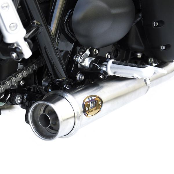 ZARD steel exhausts Racing Triumph Street Twin 900 2016-2020