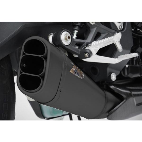ZARD SHORT black steel exhaust slip-on Racing Triumph Street Triple 675 2013-2016