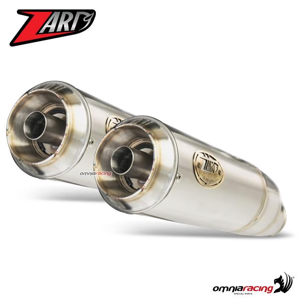 Zard pair of slip on exhaust steel racing not homologated for Triumph Speed Twin 1200 2019>