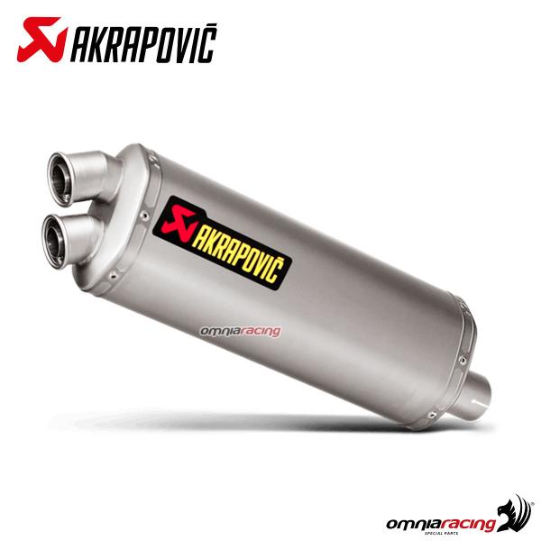 Akrapovic exhaust racing titanium slip-on Honda CRF1000L Africa Twin Adventure sports 2018-2019