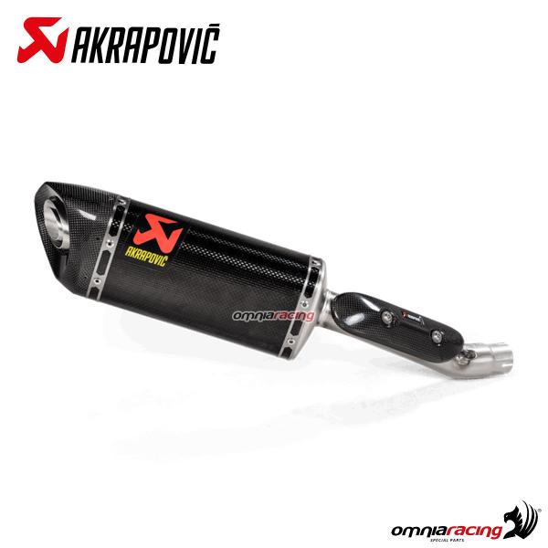 Akrapovic exhaust racing carbon fibre slip-on Honda CB300R 2018-2020